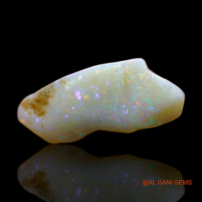5.00 Cts Natural Australian Fire Opal Loose Gemstone Fancy Rough 24x10x3 mm RC-230