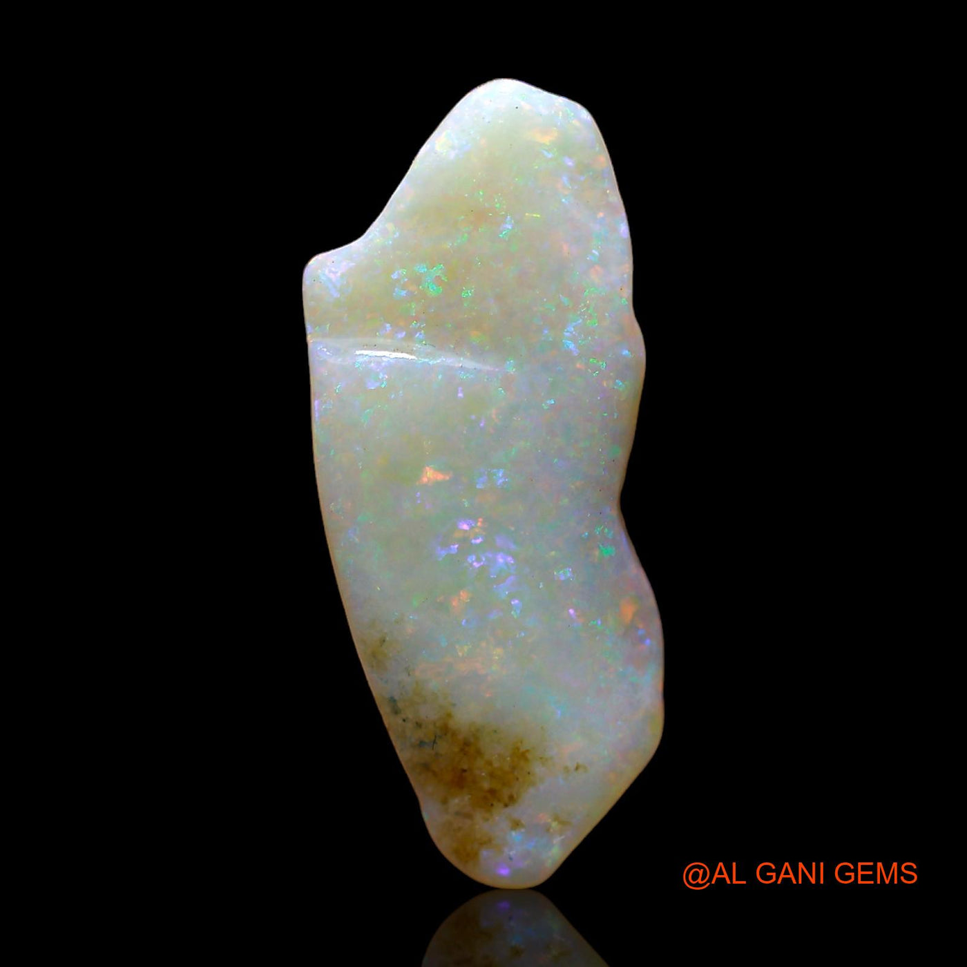 5.00 Cts Natural Australian Fire Opal Loose Gemstone Fancy Rough 24x10x3 mm RC-230