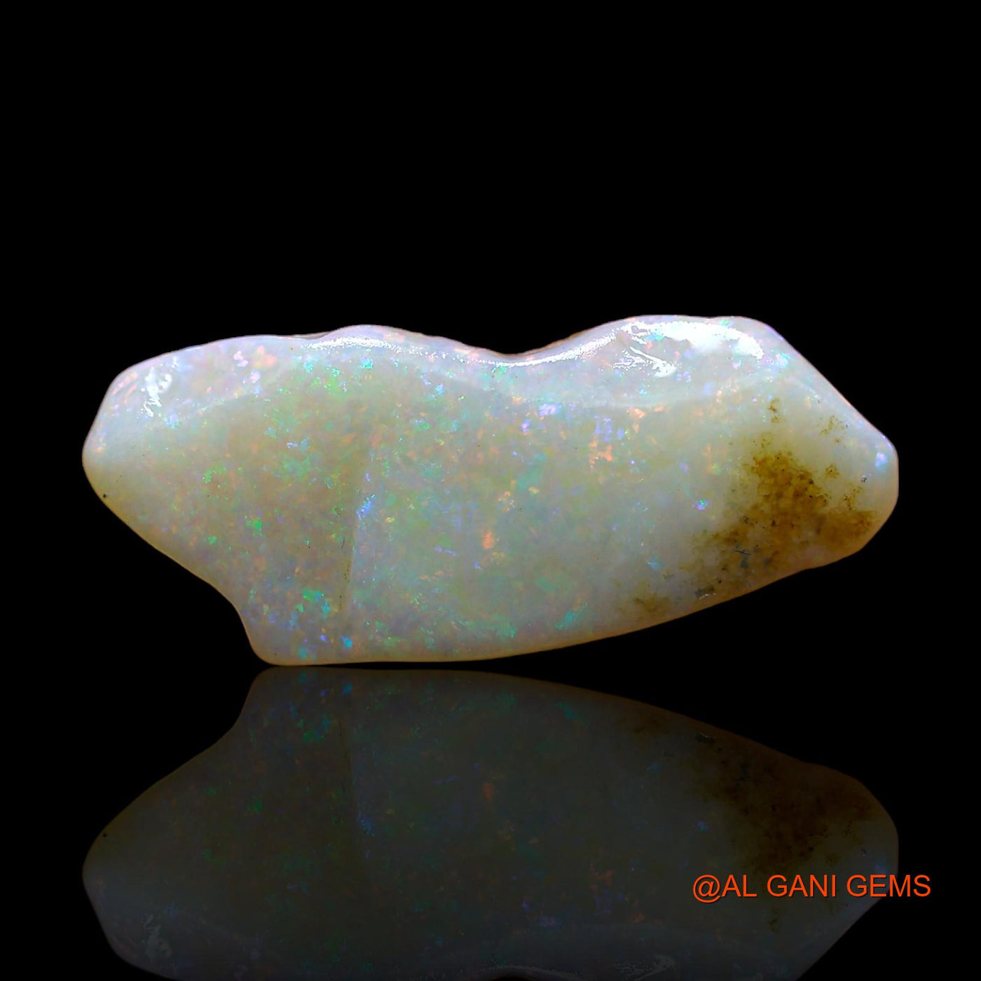 5.00 Cts Natural Australian Fire Opal Loose Gemstone Fancy Rough 24x10x3 mm RC-230