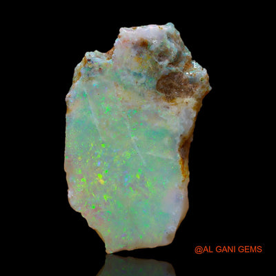 Natural Fire Opal Gemstone 6.00 Cts Loose Fancy Rough From Australia 19x12x5 mm RC-245