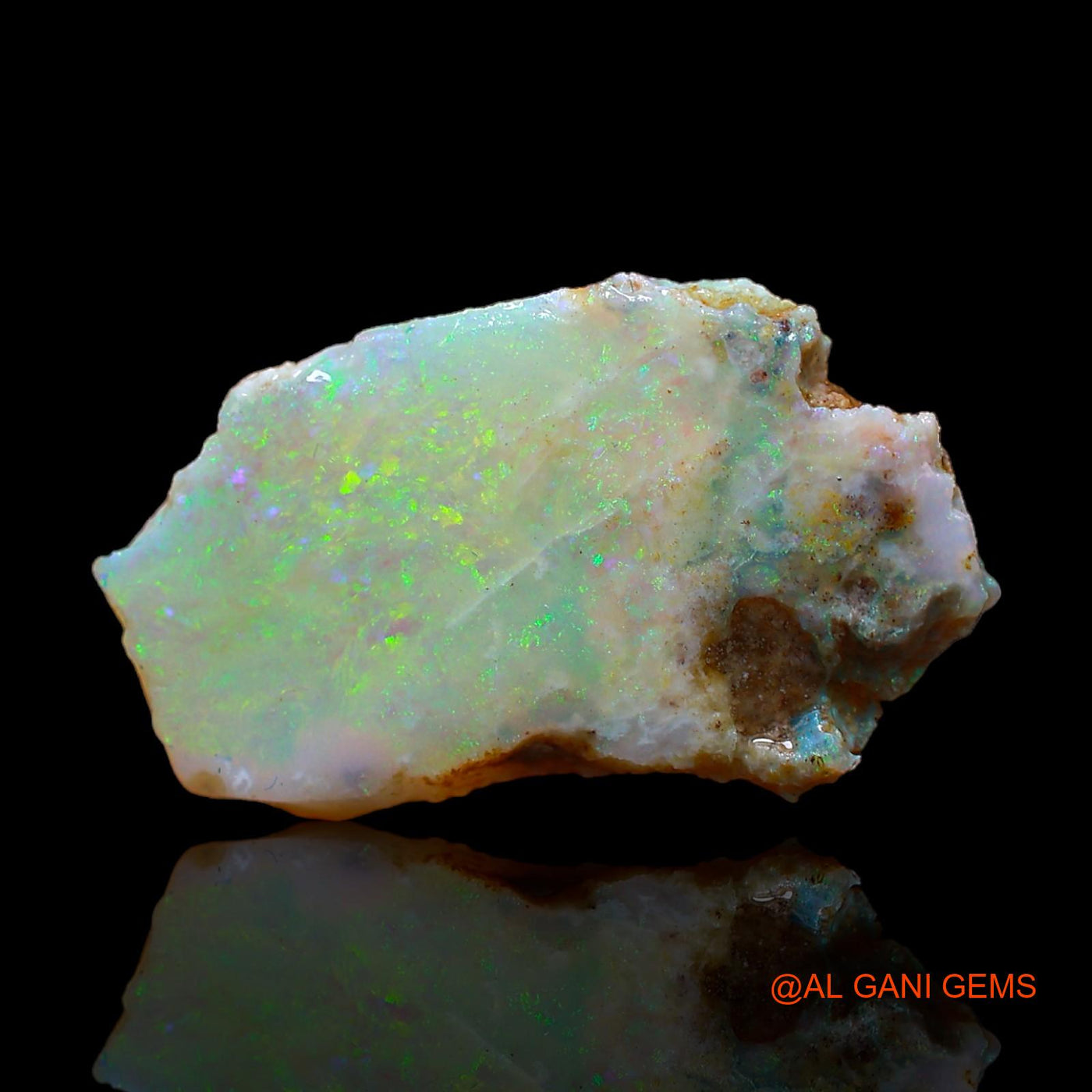 Natural Fire Opal Gemstone 6.00 Cts Loose Fancy Rough From Australia 19x12x5 mm RC-245