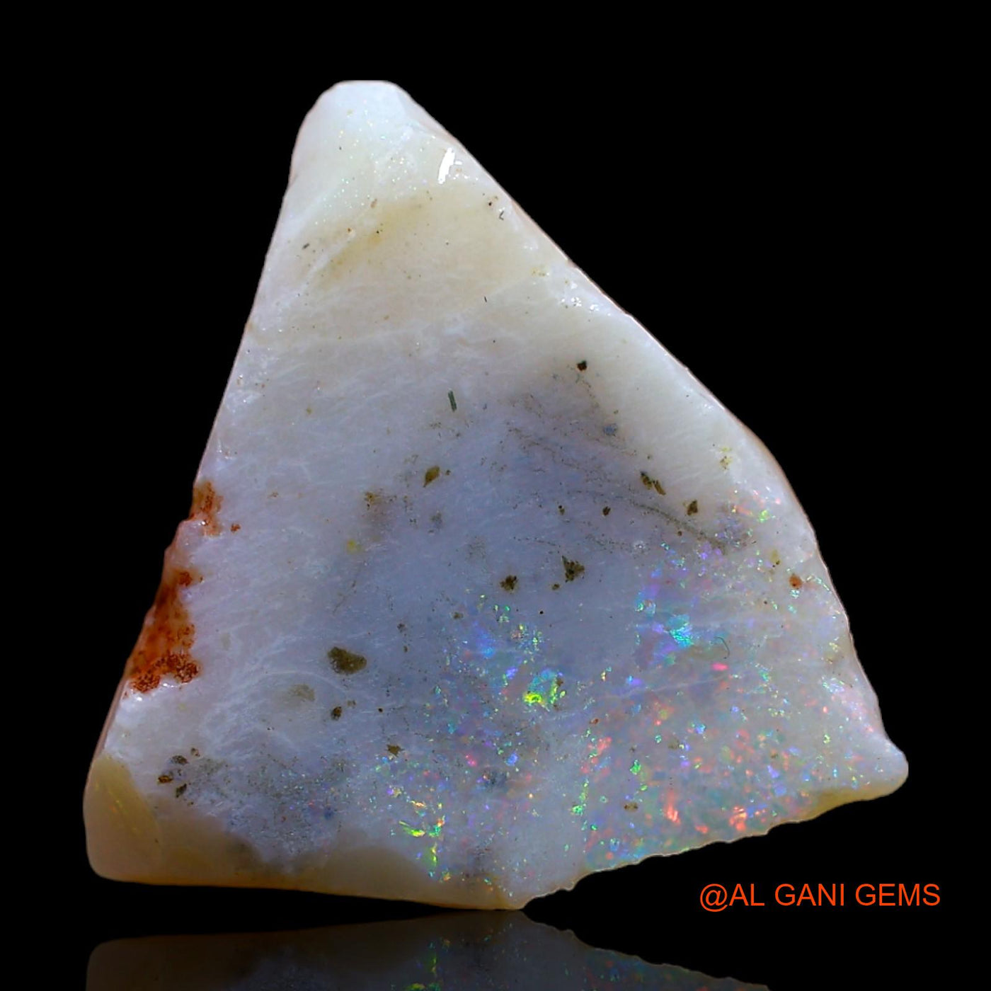 7.00 Cts Natural Australian Fire Opal Fancy Rough Loose Gemstone For Jewelry 17x16x5 mm RC-246