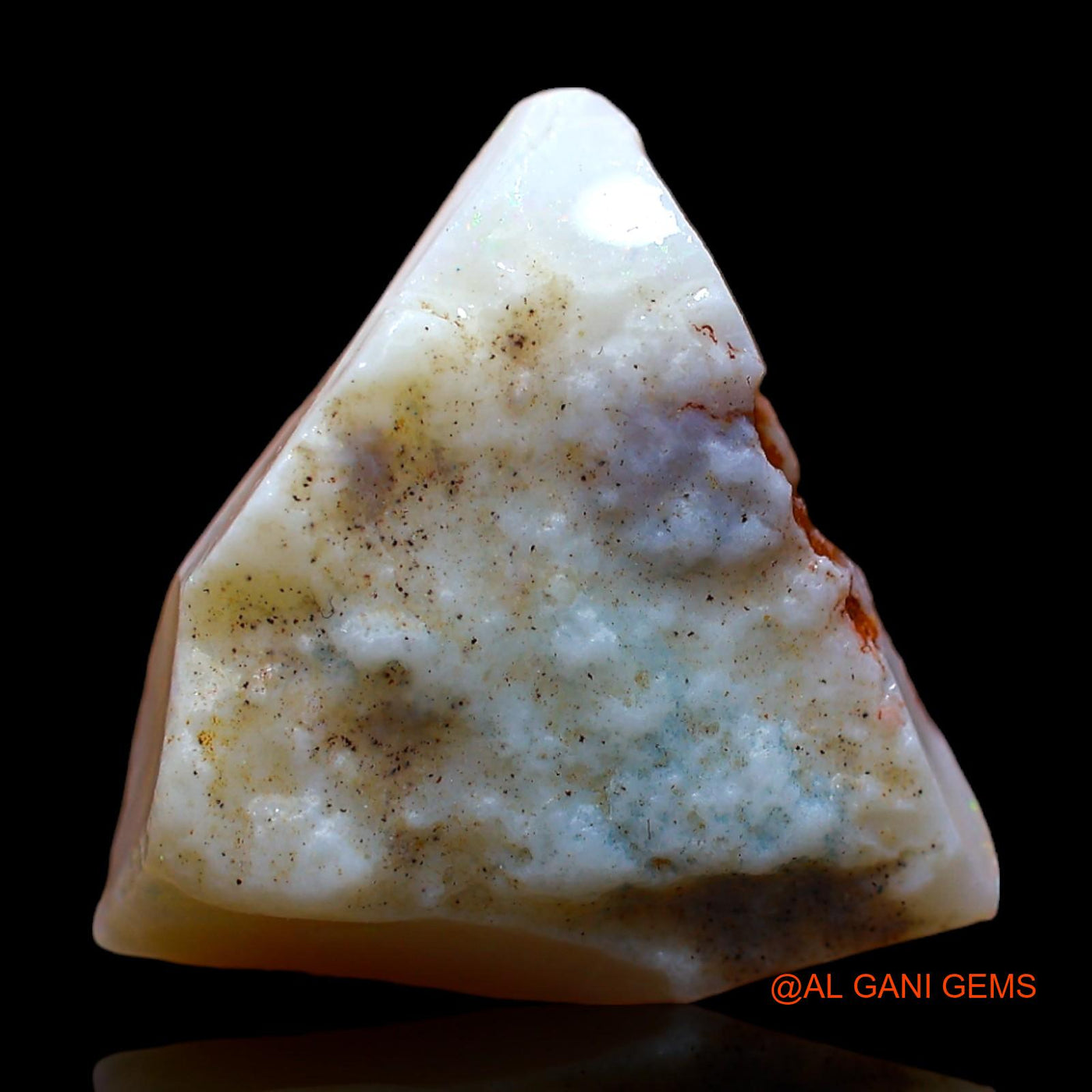 7.00 Cts Natural Australian Fire Opal Fancy Rough Loose Gemstone For Jewelry 17x16x5 mm RC-246