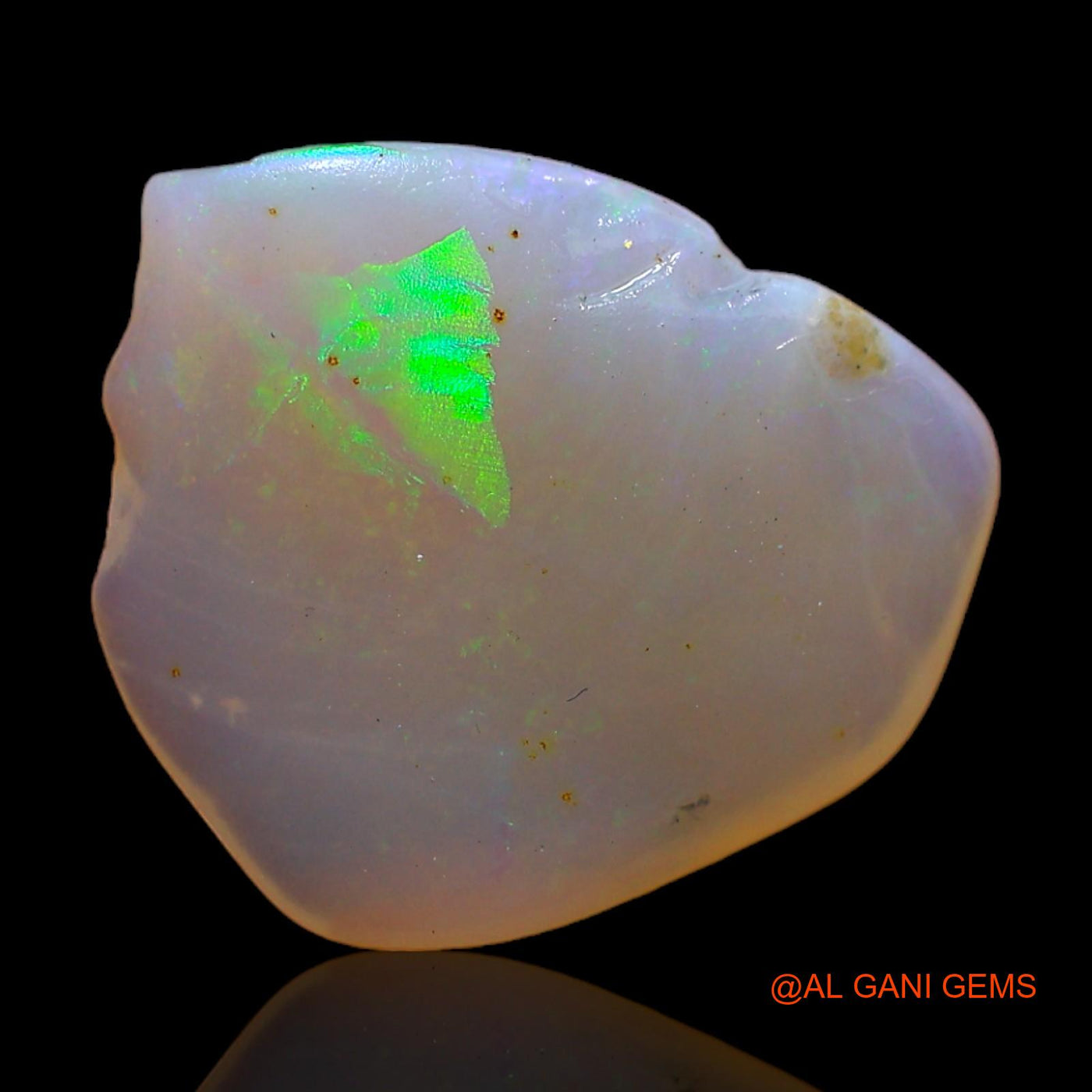 5.00 Cts Natural Australian Fire Opal Loose Gemstone Fancy Rough 17x15x3 mm RC-248