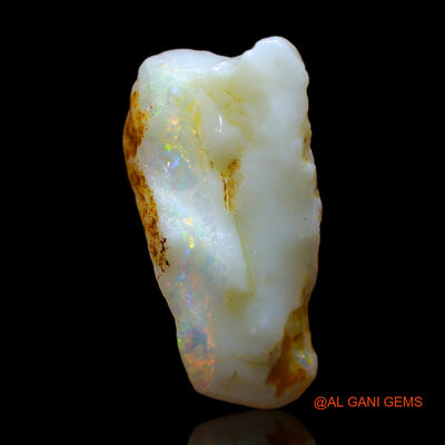 Natural Untreated Fire Opal Loose Gemstone Fancy Rough From Australia 7.00 Cts 20x11x6 mm RC-249