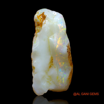 Natural Untreated Fire Opal Loose Gemstone Fancy Rough From Australia 7.00 Cts 20x11x6 mm RC-249