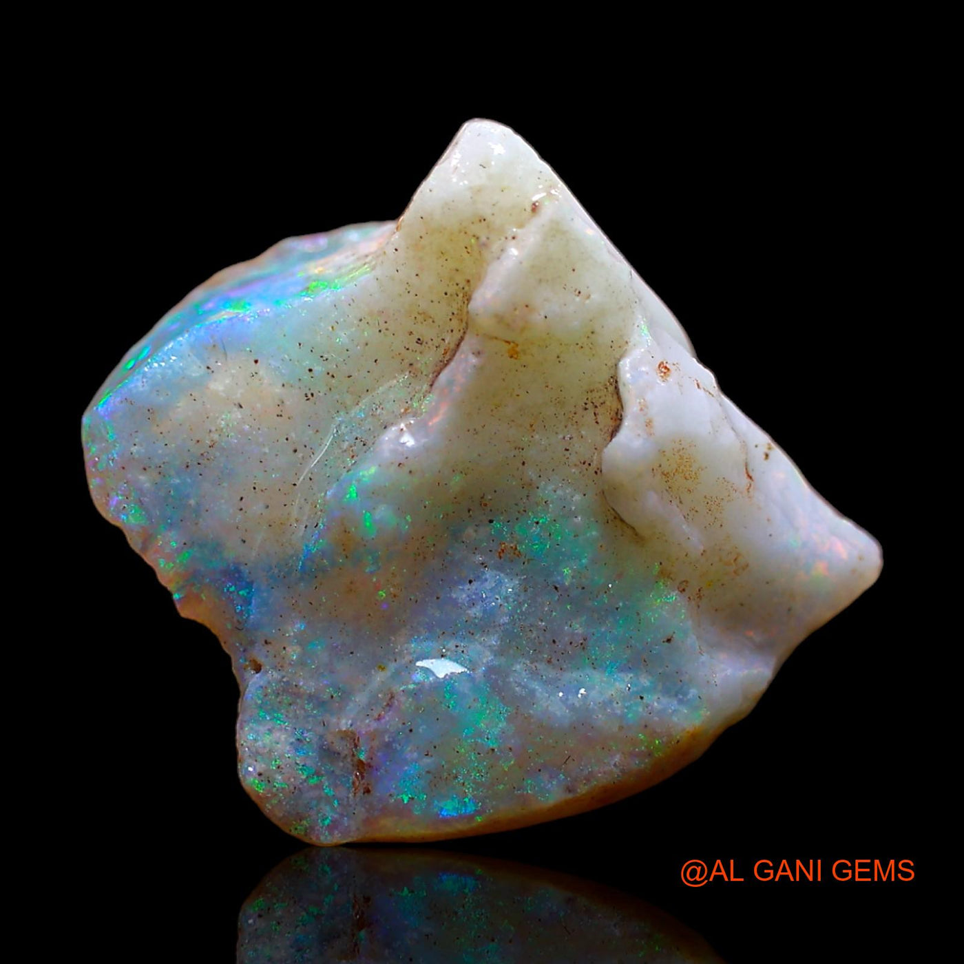 11.00 Cts Natural Australian Fire Opal Loose Gemstone Fancy Rough 17x15x8 mm RC-250
