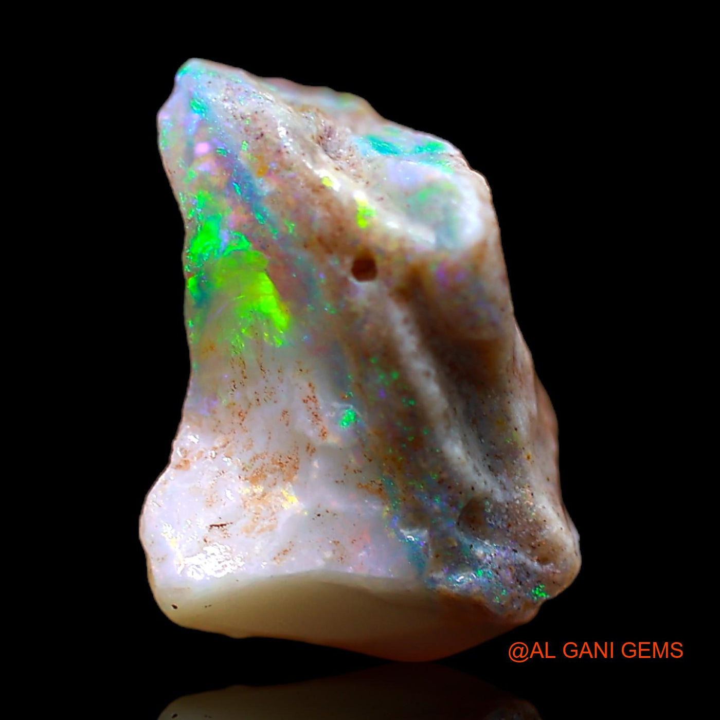 11.00 Cts Natural Australian Fire Opal Loose Gemstone Fancy Rough 17x15x8 mm RC-250