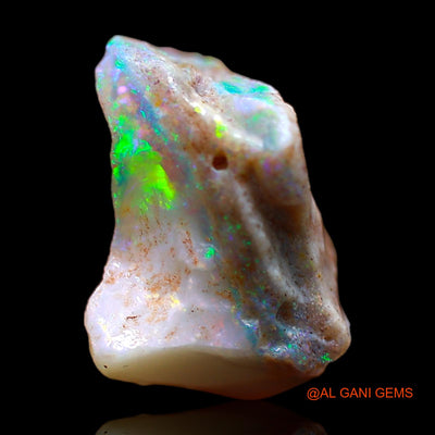 11.00 Cts Natural Australian Fire Opal Loose Gemstone Fancy Rough 17x15x8 mm RC-250