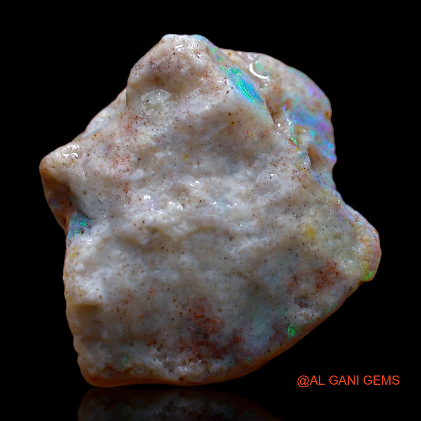 11.00 Cts Natural Australian Fire Opal Loose Gemstone Fancy Rough 17x15x8 mm RC-250