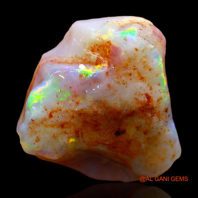 9.00 Cts Natural Australian Fire Opal Fancy Rough Loose Gemstone For Jewelry 17x16x6 mm RC-251