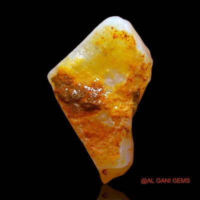 8.00 Cts Natural Australian Fire Opal Loose Gemstone Fancy Rough 18x12x9 mm RC-255