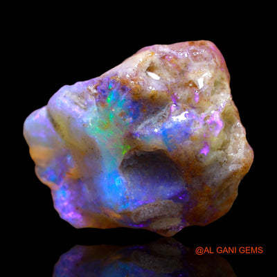 6.00 Cts Natural Australian Fire Opal Loose Gemstone Fancy Rough 17x14x6 mm RC-257