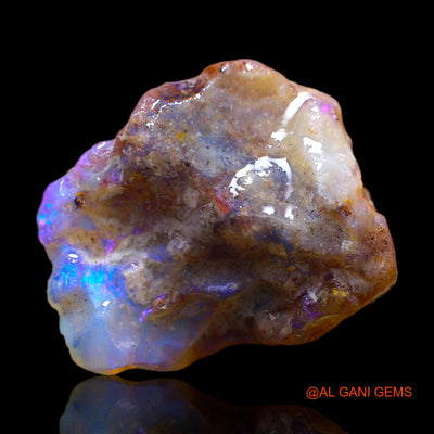 6.00 Cts Natural Australian Fire Opal Loose Gemstone Fancy Rough 17x14x6 mm RC-257