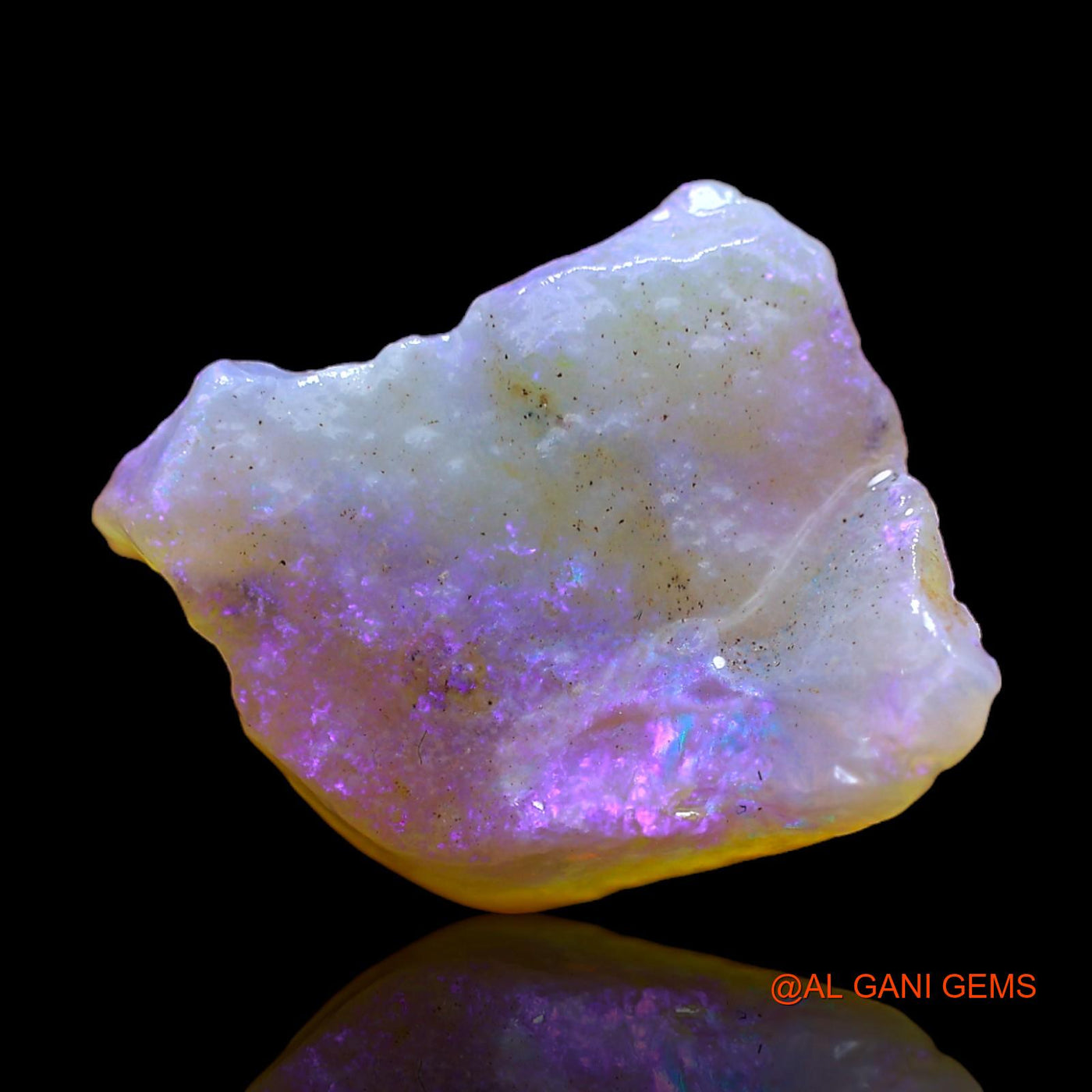 9.00 Cts Natural Australian Fire Opal Loose Gemstone Fancy Rough 15x13x9 mm RC-259