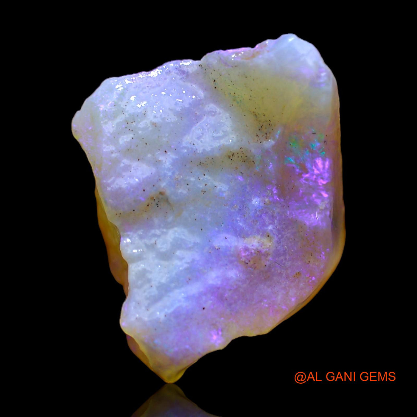 9.00 Cts Natural Australian Fire Opal Loose Gemstone Fancy Rough 15x13x9 mm RC-259