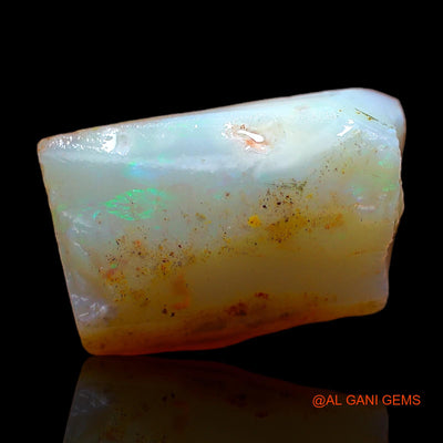 8.00 Cts Natural Australian Fire Opal Loose Gemstone Fancy Rough 16x11x6 mm RC-260