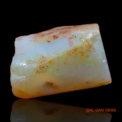 8.00 Cts Natural Australian Fire Opal Loose Gemstone Fancy Rough 16x11x6 mm RC-260