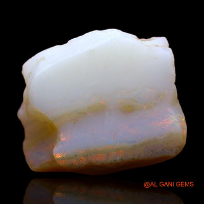 9.00 Cts Natural Australian Fire Opal Loose Gemstone Fancy Rough 16x14x6 mm RC-270