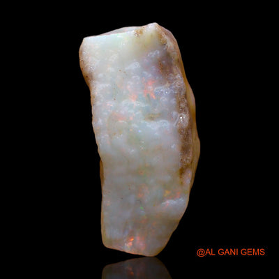 Natural Fire Opal Gemstone 7.00 Cts Loose Fancy Rough From Australia 20x9x5 mm RC-271