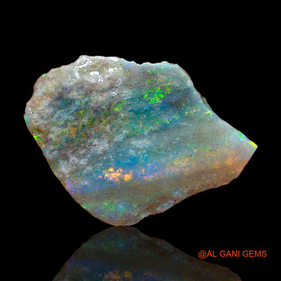 Natural Fire Opal Gemstone 6.00 Cts Loose Fancy Rough From Australia 18x13x7 mm RC-272
