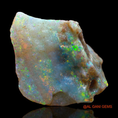 Natural Fire Opal Gemstone 6.00 Cts Loose Fancy Rough From Australia 18x13x7 mm RC-272
