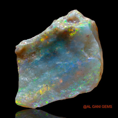 Natural Fire Opal Gemstone 6.00 Cts Loose Fancy Rough From Australia 18x13x7 mm RC-272