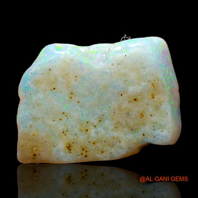 5.00 Cts Natural Australian Fire Opal Loose Gemstone Fancy Rough 16x12x3 mm RC-273