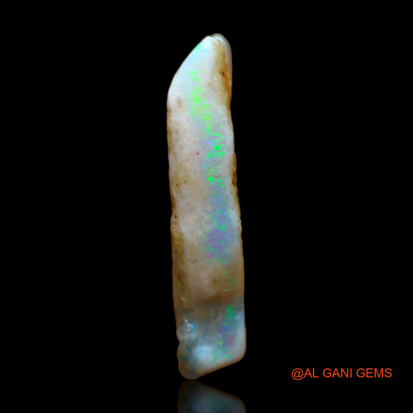 5.00 Cts Natural Australian Fire Opal Loose Gemstone Fancy Rough 16x12x3 mm RC-273