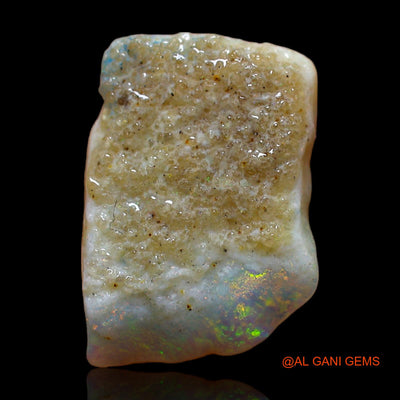 5.00 Cts Natural Australian Fire Opal Loose Gemstone Fancy Rough 16x12x3 mm RC-273