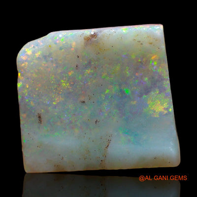 5.00 Cts Natural Australian Fire Opal Loose Gemstone Fancy Rough 15x13x2 mm RC-275