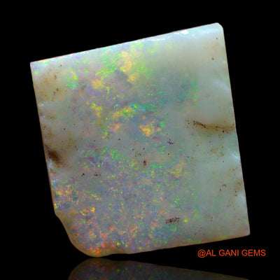 5.00 Cts Natural Australian Fire Opal Loose Gemstone Fancy Rough 15x13x2 mm RC-275