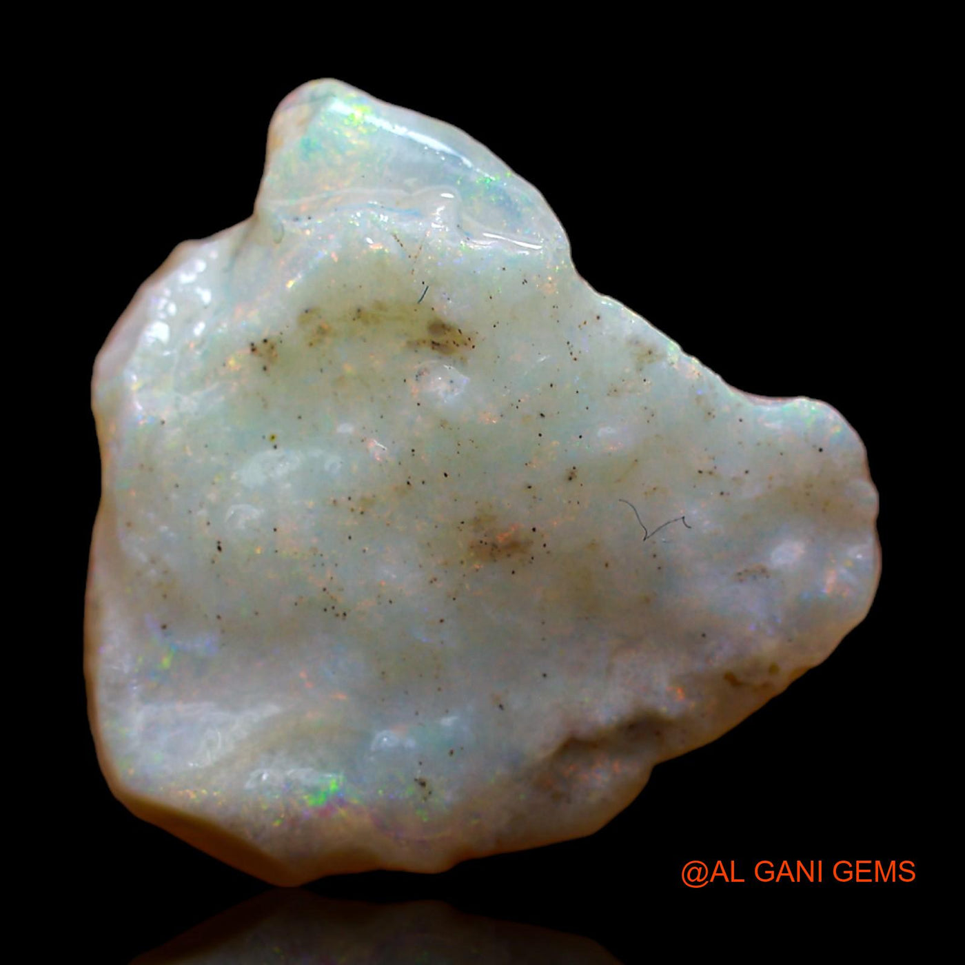 8.00 Cts Natural Australian Fire Opal Loose Gemstone Fancy Rough 16x15x8 mm RC-276