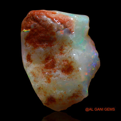 7.00 Cts Natural Australian Fire Opal Loose Gemstone Fancy Rough 18x13x6 mm RC-277