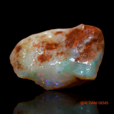 7.00 Cts Natural Australian Fire Opal Loose Gemstone Fancy Rough 18x13x6 mm RC-277