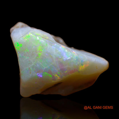 Natural Untreated Fire Opal Loose Gemstone Fancy Rough From Australia 8.00 Cts 15x13x9 mm RC-278