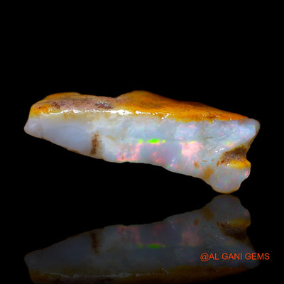 5.00 Cts Natural Australian Fire Opal Fancy Rough Loose Gemstone For Jewelry 20x9x6 mm RC-279