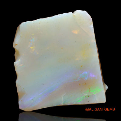 Natural Untreated Fire Opal Loose Gemstone Fancy Rough From Australia 19.00 Cts 20x18x7 mm RC-27