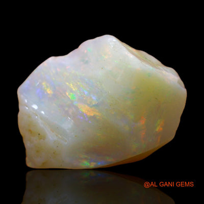 Natural Fire Opal Gemstone 6.00 Cts Loose Fancy Rough From Australia 16x12x7 mm RC-280