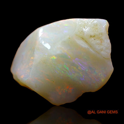 Natural Fire Opal Gemstone 6.00 Cts Loose Fancy Rough From Australia 16x12x7 mm RC-280