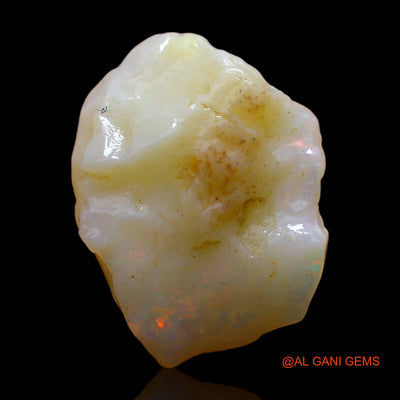 Natural Fire Opal Gemstone 6.00 Cts Loose Fancy Rough From Australia 16x12x7 mm RC-280