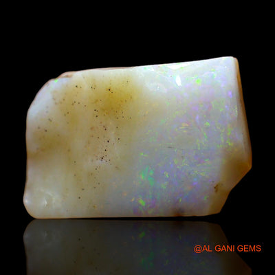 Natural Untreated Fire Opal Loose Gemstone Fancy Rough From Australia 6.00 Cts 15x10x4 mm RC-282