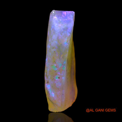 Natural Fire Opal Gemstone 5.00 Cts Loose Fancy Rough From Australia 18x9x4 mm RC-283