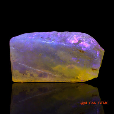 Natural Fire Opal Gemstone 5.00 Cts Loose Fancy Rough From Australia 18x9x4 mm RC-283