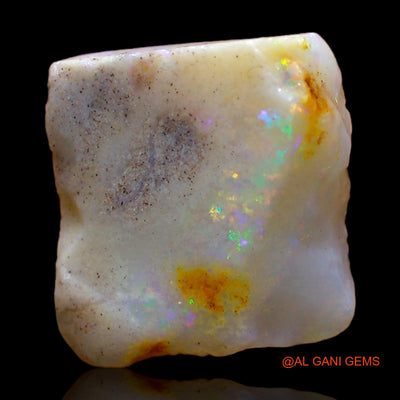 6.00 Cts Natural Australian Fire Opal Fancy Rough Loose Gemstone For Jewelry 13x13x5 mm RC-285