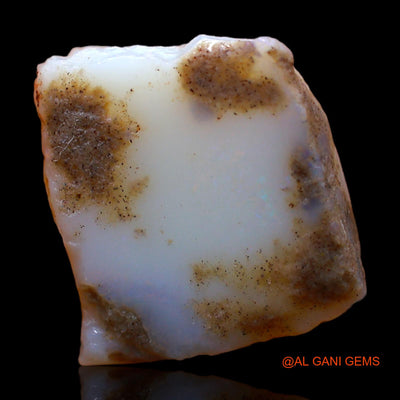 8.00 Cts Natural Australian Fire Opal Loose Gemstone Fancy Rough 14x13x5 mm RC-287