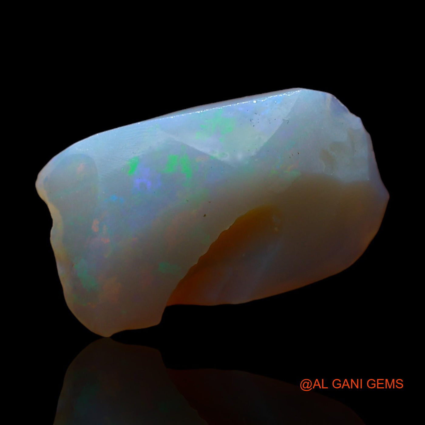4.00 Cts Natural Australian Fire Opal Loose Gemstone Fancy Rough 17x10x4 mm RC-289