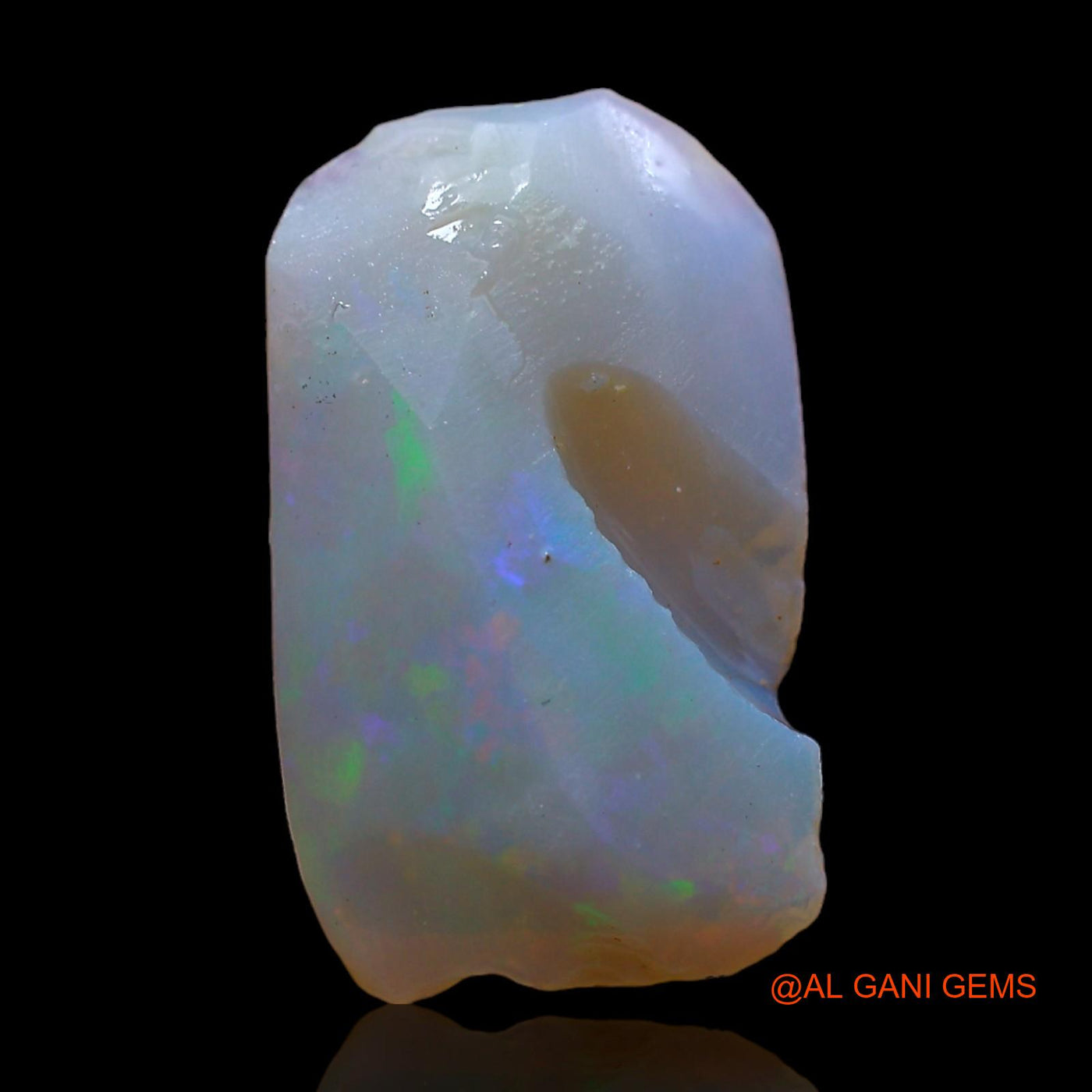 4.00 Cts Natural Australian Fire Opal Loose Gemstone Fancy Rough 17x10x4 mm RC-289