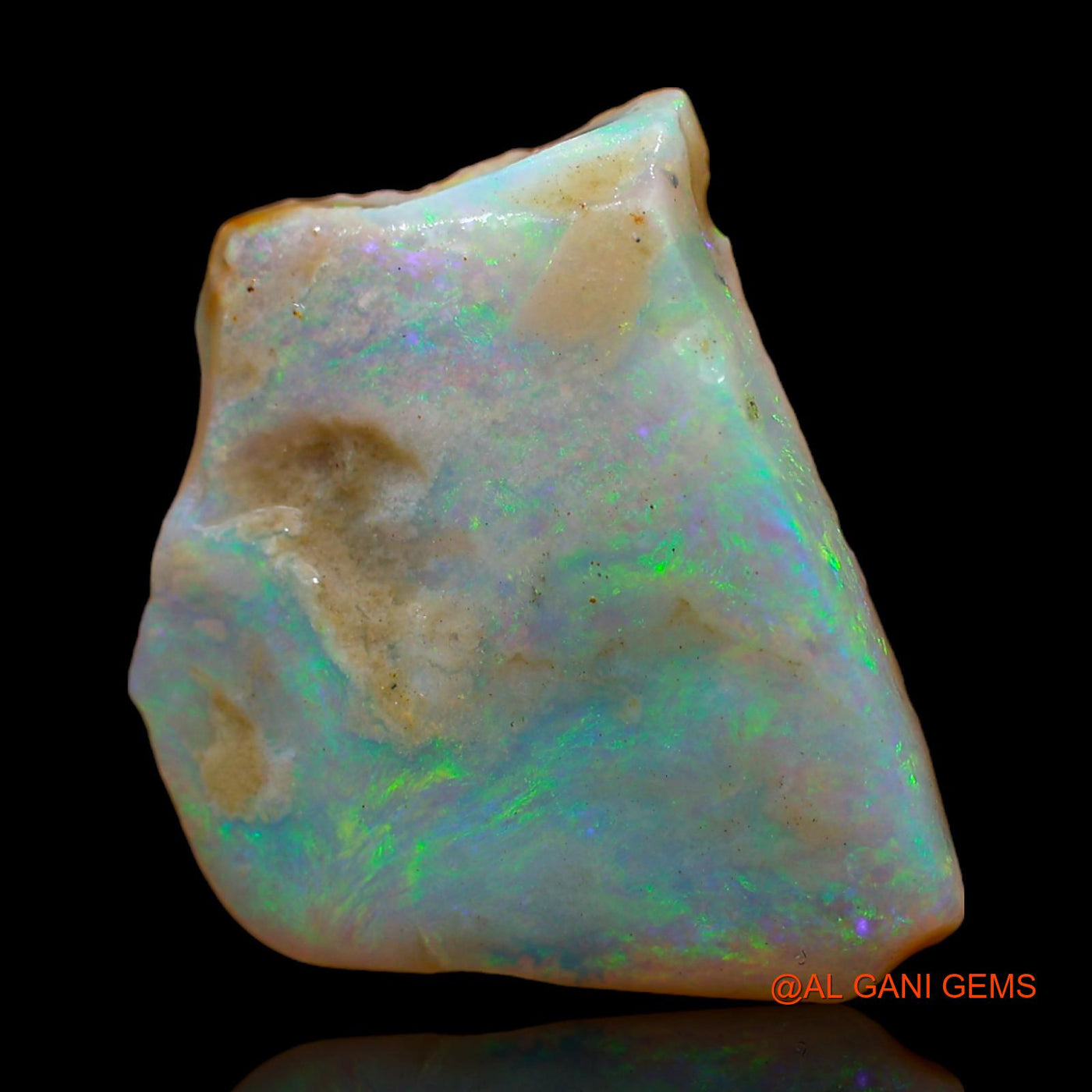 10.00 Cts Natural Australian Fire Opal Fancy Rough Loose Gemstone For Jewelry 22x18x4 mm RC-28