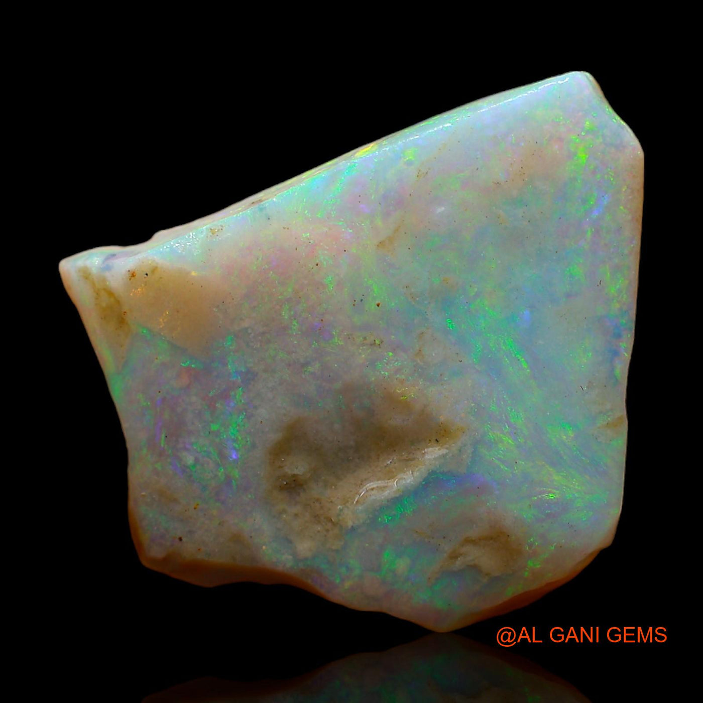 10.00 Cts Natural Australian Fire Opal Fancy Rough Loose Gemstone For Jewelry 22x18x4 mm RC-28